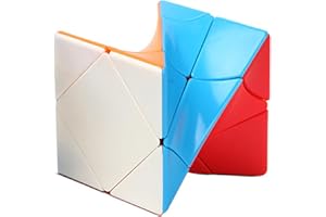 BUCAXIT Twist Skewb Cube,3D Brain Teasers Cubo de Velocidad sin Pegatinas para Entusiastas de los Cubos de Velocidad (FX7766)