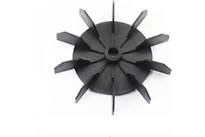 LICHIFIT Replacement Piston Type Small Air Pump Fan Blade Motor Cooling Fan Blade for Autus Direct-Connected Air Compressor Repair Part