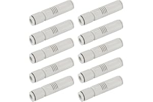 Baomain ZU05S 6mm Vacuum Ejector Push in One Touch Tube Type Pneumatic Fitting Pack of 10