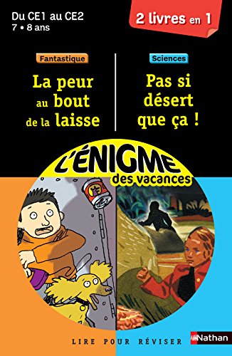 Download Cahier de vacances - Enigmes duo La peur au bout de la laisse/Pas si desert que ça - CE1 - CE2