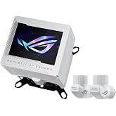 ASUS ROG RYUJIN III WB CPU SU BLOĞU, TAM RENKLİ 3.5 İN&Ccedil; LCD EKRAN,178 MİKRO SOĞUTMA KANADI VE BAKIR ALAŞIMLI SOĞUK PLAKA SOĞU