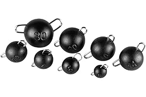 ‎LMAB LMAB Tungsten Chebu Sinker - Cheburashka Rig Gewichte Set, bleifrei, beschichtet, zum Finesse Angeln, Barschangeln & Zanderangeln