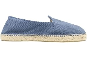 ALPARGATUS Espadrilles en toile à chevrons fabriquées à la main en Espagne