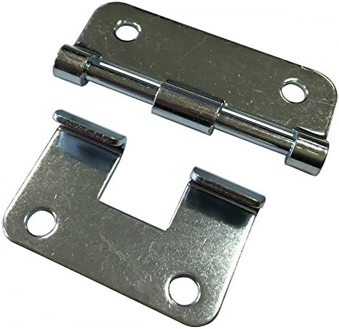 UKDJ Nickle Heavy Duty Metal Lift-Off Hinge For Removable Chest Flight Case Lids
