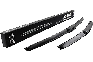 ‎INION 600mm 400mm HYBRID FLEX AERO JAPAN TECHNOLOGY 2x Front Scheibenwischer Premium Qualität Wischerblätter Set Scheibenwischerblätter Satz für Frontscheibe mit Hakenbefestigung. INION