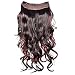 Majik Curly Wavy Synthetic Red Brown Hair Extension 24 inches RS.499.00