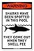 Produktbild ACHTUNG Metall Schild Sharks wurden entdeckt in diesem Pool Sie kam, wenn Sie fühlen Geruch Pee