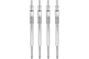 TBEST Ow Plug 9Mm, Candelette per 1.3 Multijet, 1.3 Candelette Multijet 4 Pezzi Candeletta Riscaldatore 0100276008 Sostituzione Adatto per Doblo