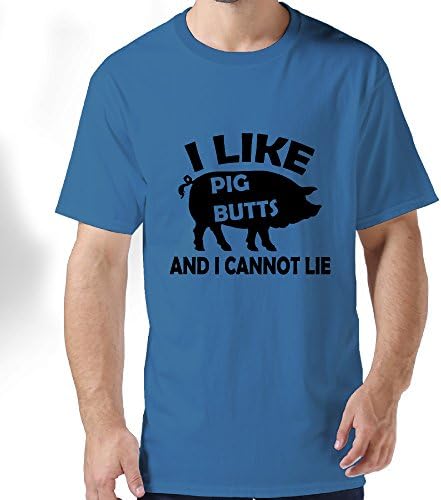 George Oy I Like Pig Butts Super-soft Men's Crew Neck Short Sleeve T-Shirt Tees