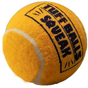 Petsport: - Tuff Ball Squeak Toy Mesh, 7 cm | Non-Toxic Tennis Ball Toy for Puppies and Adult Dogs, Keeps Your Dog Occupied | Made with Extra Durable Material | Squeaker Inside for Added Fun, (Pack of 3)