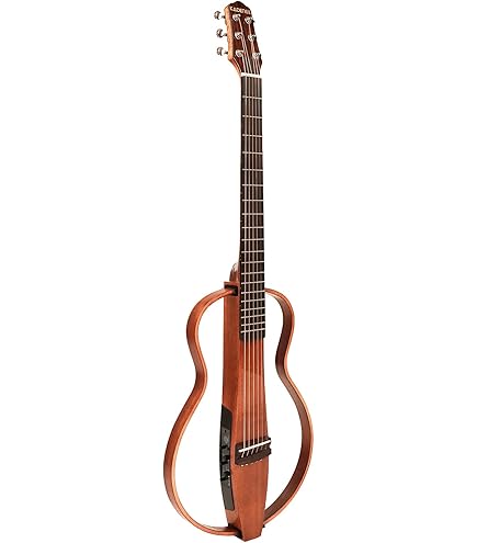 Yamaha SLG200S TBL Steel String Silent Guitar with Hard Gig Bag