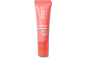 ‎E.L.F. e.l.f. Squeeze Me Lip Balm, feuchtigkeitsspendender Lippenbalsam für einen Hauch von Farbe, mit Hyaluronsäure, Vegan & Tierversuchsfrei, Strawberry