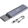 MAIWO M.2 NVMe SSD Enclosure, USB 3.1 GEN2 10Gbps Support UASP Trim, 4TB Capacity, Tool Free M.2 NVMe PCIe SSD to USB-C Adapter Reader Case