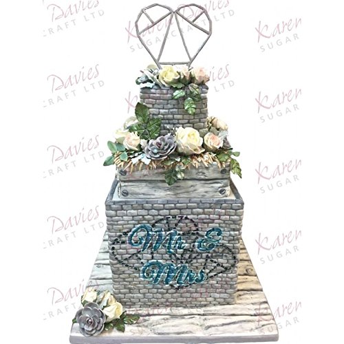 Karen Davies – Rustic Brickwork Mould – Kuchen Dekoration Schimmel - 4