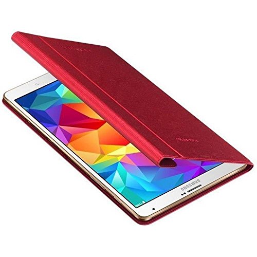 Samsung Folio Schutzhülle Book Case Cover für Galaxy Tab S 8.4 Zoll – Rot - 3