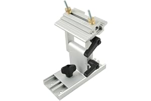 O'SKOOL Adjustable Replacement Tool Rest Sharpening Jig for 6 inch or 8 inch Bench Grinders and Sanders BG,Made in Taiwan