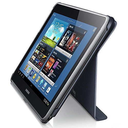 Samsung Original Diarytasche (Flipcover) im Buchdesign EFC-1H8SGECSTD (kompatibel mit Galaxy Tab 2 10.1) in darkgrey - 2