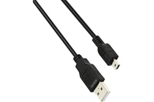 IENZA USB Power and Data Cable for Texas Instruments Calculators, TI-84 Plus, TI-84 Plus C Silver Edition, TI 89 Titanium, TI Nspire CX/TI Nspire CX CAS Graphing Calculators