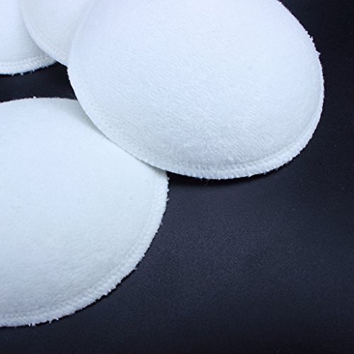 Edealing 12PCS Cotton Waschbare Stillstilleinlagen Flanell Reusable Comfy Stillen - 4
