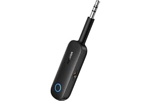 UGREEN Bluetooth 5.4 Receiver with 3.5mm AUX Jack Wireless Audio Adapter with Built-in Microphone Bluetooth Transmitter for TV Home Headphones Speaker Amplifier Car
