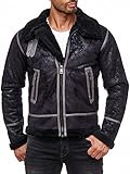 Forrada de piel sintética Chaqueta