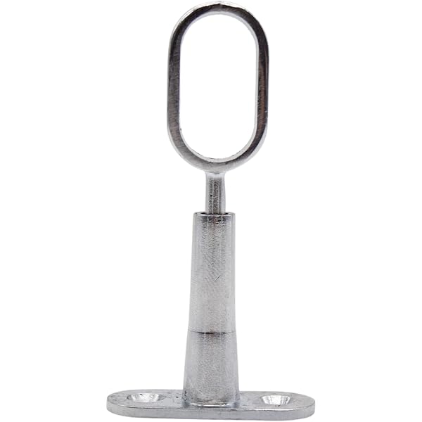 Staffe Per Asta Armadio Senza Viti - 2 Pezzi In Lega Di Zinco Per Appendiabiti - Foto 3