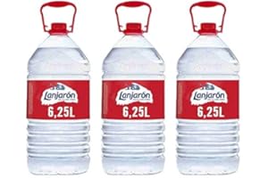 LANJARÓN Lanjaron Agua mineral 3 x 6250 ml (caja 3 botellas; total 18750 ml)