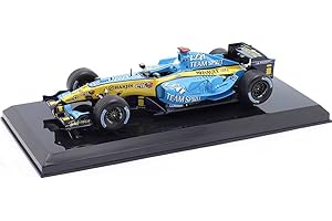 COCHESDEMETAL Compatible con Renault F1 Team R25 Nº5 Fernando Alonso Campeón del Mundo 1:24 Editorial Salvat MAGF1R25 - unisex