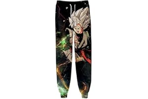 WANHONGYUE Anime Dragon Ball Son Goku 3D Gedruckt Sweatpants Jogginghose Cosplay Kostüm Sporthosen Trousers Trainingsanzug