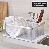 geschirrspüler silber 60 cm Kleine Größe, tolle Effekt, kann leicht in der Küchenspüle platziert werden, können Sie in die Küchenutensilien legen, die Wasser abfließen müssen.