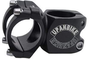 UPANBIKE Potence de vélo de montagne 25,4 mm 28,6 mm 32 mm en alliage d'aluminium tige courte pour vélo de route, VTT, BMX