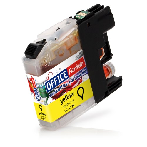 4er multiPack kompatible XL Druckerpatronen zu Brother LC-125 LC-127 (1x BK + je 1x C/M/Y) mit Chip für Brother MFC-J4110DW / J4410DW / J4510DW / J4610DW / J4710DW - 5