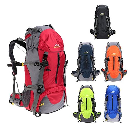 lixada mochila de senderismo 50l