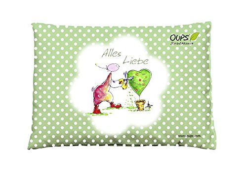 Preisvergleich Produktbild Oups Zirbenkissen Grün: Alles Liebe