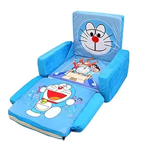 Bezzilish Home Polyester Soft Toy Kids Sofa Cum Bed Baby Chair for 0-2 Years