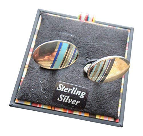Preisvergleich Produktbild Paul Smith Sterling Silber Manschettenknöpfe Verschiedene Ausführungen - Sterlingsilber, One size