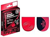 Sorbothane Shock Stopper Heel,Red,Size:6 to 8
