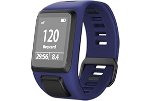 NotoCity Correa para Tomtom Runner 2/Runner 3/Spark/Spark 3/Adventurer/Golfer 2, Correa de Silicona Pulsera de Repuesto para Tomtom