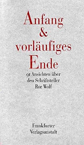 Anfang und vorläufiges Ende