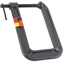 Morsetto A U Gola Profonda Morsetto A C Acciaio Per Falegnameria - Serraggio 100x185 Mm Heavy Duty Morsetto Acciaio Temprato 100mm