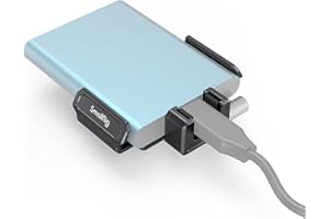 SMALLRIG T5 / T7 SSD Mount Bracket Soporte de Montaje Funciona con Samsung T5 / T7 SSD para BMPCC 6K Pro - 3272