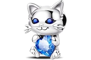 CHENYUTE Urocze zawieszki ze srebra próby 925 charms nadaje się do europejskich bransoletek, biżuteria damska