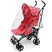 Zeta Vooom Rain Cover Stroller Throw Over Raincover Fits Obaby Atlas/ Tippitoes Strollers/ Maclaren Quest Triumph
