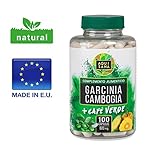 PURE GARCINIA CAMBOGIA PUISSANT COUPE FAIM ET BRULE GRAISSES !! MEILLEUR RAPPORT QUALITE et café vert minceur, brûleur de graisse et coupe-faim, 100 capsules, produit minceur efficace et naturel, extrait de café vert et Garcinia Cambogia en gélules