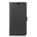 Produktbild Motorola Moto X4 Lederhülle, Leder Handyhülle Stoßfest Schutzhülle Brieftasche Hülle Magnet Cover Geldbörse Hülle Anti-kratzer PU Leather Wallet Case mit Karte Slots und Supporter (Schwarz)