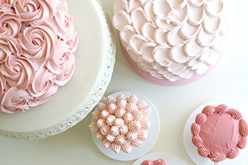 SveBake Spritztüllen Set mit 26 Edelstahl Spritztüllen, 1 Blumennagel und 1 Kupplung, Perfekt Garniertülle Set für Gebäck, Cupcake, Plätzchen und Kuchen Deko - 7