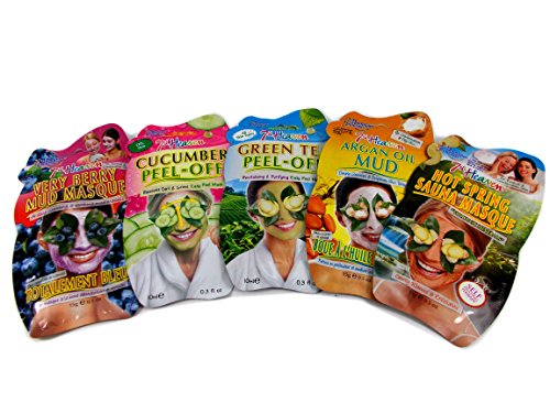 5 x Montagne Jeunesse Pick n Mix Face Mask - normal/combination skin