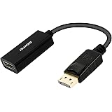 Displayport to HDMI Adapter, BENFEI Dp(Display Port) Male to Hdmi Female Converter with Audio for Lenovo, Dell, HP, Asus and