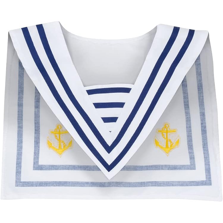 Déguisement Marin WIDMANN MILANO - Chemise Rayée + Chapeau - Costume Matelot/capitaine Pour Carnaval, Fête à Thème