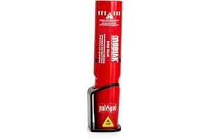 notlok Safety Work – Mini Aerosol Brandsläckare + Väggfäste | Brandsläckarspray 8B C E 5F för Hem & Bil, Liten Brandsläckare för Elektronik & Kök